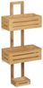 Relaxdays Duschregal, Bambus natur, 28 x 15,5 x 65 cm Bild 3
