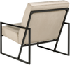 Sessel DELARY Samtstoff Taupe Bild 5