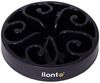 lionto Antischlingnapf für Hunde & Katzen mit Anti-Rutsch-Füßen, spülmaschinenfest & robust, 20 cm, schwarz Bild 5
