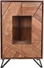 Highboard EBBA - Akazie Akazienbraun 150 x 40 x 96 cm | Kommode Wohnzimmer Sideboard Flur Schlafzimmer Bild 3