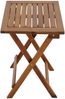 Akazienholz Gartenklapptisch Beistelltisch 58 cm FSC Bild 5