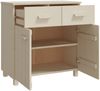 vidaXL Sideboard Honigbraun 79 x 40 x 80 cm Massivholz Kiefer [340436] Bild 5