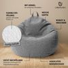 URBANARA Sitzsack 120l grau Basic-Comfort Bild 2