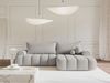 Selsey 'Dandelino' Ecksofa mit Schlaffunktion, Stauraum und Bouclé-Bezug, hellgrau, rechts, 80 x 275 x 168 cm Bild 2