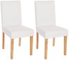 PROREGAL® Esszimmerstuhl Esszimmerstuhl klassisch und zeitlos HxBxT 90 x 43 x 56 cm Material, Farbe (2 St), Mit hochwertigem Bezug, erhältlich in vielen Ausführungen Bild 5