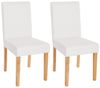 PROREGAL® Esszimmerstuhl Esszimmerstuhl klassisch und zeitlos HxBxT 90 x 43 x 56 cm Material, Farbe (2 St), Mit hochwertigem Bezug, erhältlich in vielen Ausführungen Bild 4