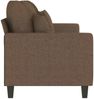 vidaXL 3-Sitzer-Sofa Braun 180 cm Stoff 359278 Bild 4