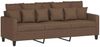 vidaXL 3-Sitzer-Sofa Braun 180 cm Stoff 359278 Bild 2