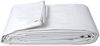 Woltu Pool-Abdeckplane, PE Abdeckplane mit Ösen,280g/m²,weiß Bild 2