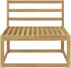 vidaXL Outdoor Mittelsofa Weiß 79 x 83 x 73 cm 901535 Bild 3