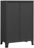 vidaXL Lagerschrank Industrial Anthrazit 75x40x115 cm Metall 339630 Bild 5