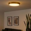 LED Deckenleuchte, Messing, D 25 cm Bild 3