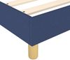vidaXL Polsterbett, Stoff, 25,0 cm, Blau, 80x200 cm, Natur Bild 2