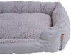 Hundebett Hundekissen Haustierbett 60x48x18 cm Hundekorb Tierbett Hundesofa Grau Bild 3