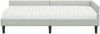 vidaXL Eckbettgestell mit Matratze Sonstiges 2 pcs Hellgrau Samt 3393686 Bild 5
