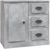 vidaXL Sideboard Betongrau 70x35,5x67,5 cm Holzwerkstoff 816196 Bild 2