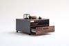 trendteam smart living 'Indy' Couchtisch mit Schubkasten auf Rollen, Old Used Wood Shabby / Grau, 70x70 cm Bild 2