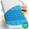 KNERST, Topper Matratzentopper - MADE IN GERMANY - 5cm - Kaltschaum, orthopädisch, 5 cm hoch, Kaltschaum (Polyurethan), 5 cm hoch, Kaltschaum für harte/mittelharte Matratze, Boxspringbett Bild 5