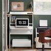 SoBuy FWT105-W Schreibtisch, Spanplatte, Melamin, Weiß, 70 x 85 x 57 cm Bild 2