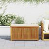 vidaXL Outdoor-Kissenbox 113x50x60,5 cm Massivholz Akazie 4106475 Bild 3