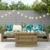 vidaXL Gartentisch 100x50x75 cm Kiefernholz Imprägniert 844912 Bild 3