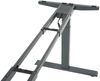 Gestell HWC-D40, variables Tischgestell für Eck-Schreibtisch, elektrisch höhenverstellbar Memory 45kg ~ anthrazit-grau Bild 5