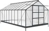 Vente-unique - IXORA Gewächshaus Plastik Grau - B 543 cm x H 157 cm x L 303 cm Bild 2
