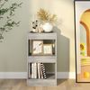 vidaXL Bücherregal/Raumteiler Grau Sonoma 40x30x72 cm 813585 Bild 5