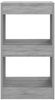vidaXL Bücherregal/Raumteiler Grau Sonoma 40x30x72 cm 813585 Bild 3