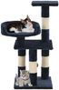 vidaXL Katzen-Kratzbaum mit Sisal-Säulen 65 cm Blau 170611 Bild 2
