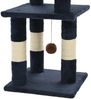 vidaXL Katzen-Kratzbaum mit Sisal-Säulen 65 cm Blau 170611 Bild 5