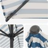 vidaXL Garten-Sonnenschirm 300x300 cm Polyester Rechtwinklig 42036239 Bild 4