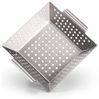 Blumtal Grillschale Grillkorb aus 100% Edelstahl, Edelstahl, (Grillzubehör, 1-St), perfekt für Grillgemüse, Grillschale geeignet für alle Grillarten Bild 4