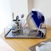 Relaxdays Abtropfgestell mit Besteckkorb XL Bild 2