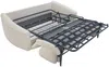 Vente-unique - ASUFA Sofa Stoff Weiß - B 100 cm x H 80 cm x L 228 cm Bild 5