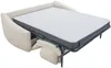 Vente-unique - ASUFA Sofa Stoff Weiß - B 100 cm x H 80 cm x L 228 cm Bild 3