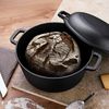Dutch Oven CI 350, Ø 26 cm, 2-in-1 Brat- und Kochtopf, Gusseisen, 5QT, 4,7 Liter Bild 2