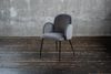 KAWOLA Stuhl DEON Esszimmerstuhl Velvet grau 84 x 62 x 59 cm Bild 2