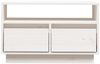 vidaXL TV-Schrank Weiß 60x35x37 cm Massivholz Kiefer 813426 Bild 5