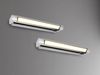 2er SET dimmbare LED Bad Spiegelleuchten schwenkbar, Chrom Breite 50cm Bild 3