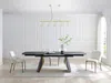 Vente-unique - SOFIA Hängelampe Kronleuchter und Deckenlampe Metall WeißGold - B 15 cm x H 120 cm x L 100 cm Bild 5