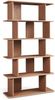 Bücherregal Gäljami 180x100x35 cm Walnussoptik [en. casa] Bild 3