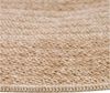 SIMPEX24 Outdoorteppich Vintage Design, Rund, Höhe: 5 mm, Runder Teppich Vintage Design Naturfarben für Terrassen Küchen Balkon Bild 2