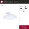 Paulmann No. 93056 LED Einbaupanel Areo VariFit Weiß IP44 3-Stufen-dimmbar 230mm 4000K Bild 5