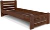 Marior HOME COUNTRY Einzelbett, 90x200, Buchenholz, Nussbaum Bild 2