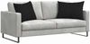 vidaXL Sofakissen 2 pcs Schwarz 70 x 50 cm Stoff 42013741 Bild 3