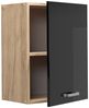 Hängeschrank R-Line Schwarz Hochglanz 45 cm Vicco Bild 4
