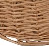 vidaXL Holzkorb mit Tragegriffen 78 x 54 x 34 cm Natur Weide 286983 Bild 4