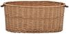 vidaXL Holzkorb mit Tragegriffen 78 x 54 x 34 cm Natur Weide 286983 Bild 2