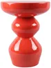 Vente-unique - ORIFA Beistelltisch Metall Orange - B 36 cm x H 46,5 cm x L 36 cm Bild 3